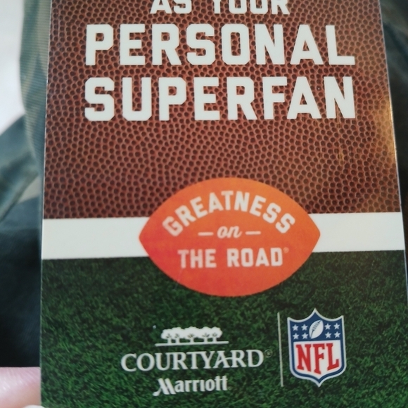 Courtyard by Marriott Hotel Key Card NFL Partnership Greatness on the Road Lot - Picture 9 of 9